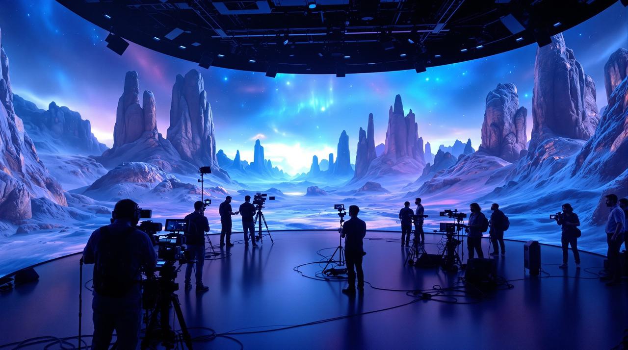 虚拟制片技术革新：LED Volume如何改变影视制作
